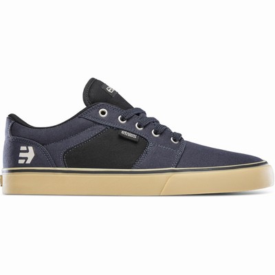 Tenis Etnies BARGE PRESERVE Negros/Azul Marino Para Hombre MX078-ZPI